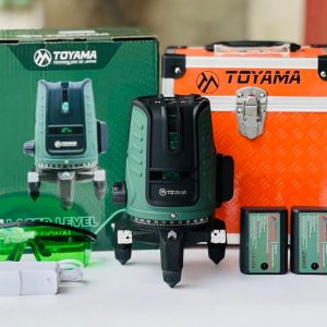 Máy cân mực laser ToYaMa 5 tia xanh led siêu sáng ( 02 pin )